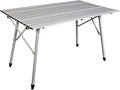 Camp Chef Mesa Aluminum Camp Table - Portable, Collapsible Camping Table for Outdoor & Camping Gear - Adjustable Table Height (27"-39")