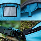 Hot Tent with Stove Jack – 4 Season Waterproof & Windproof Shelter for 1–4 People, Lightweight for Camping, Hiking, Hunting & Fishing