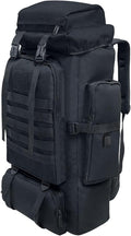 80L 100 liters Hiking Backpack Camping Rucksack, Men Outdoor Travel Climbing Knapsack Mountaineering Trekking Backpack