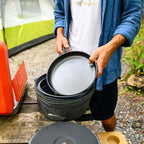GSI Outdoors Bugaboo Backpacker Advanced Cookset – Ceramic Non-Stick Coated, Includes 2L Pot, 8" Fry Pan, Accessories