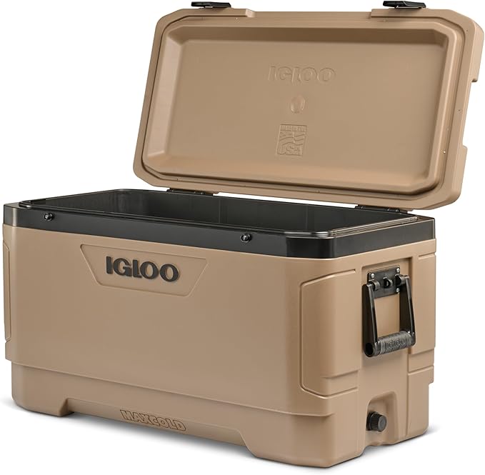 Igloo Maxcold Latitude Cooler | Insulated Hard Shell Ice Chest
