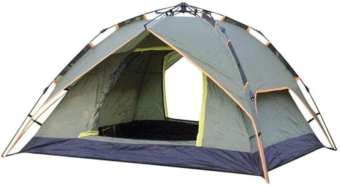 Camping Tent Large Automatic Speed Throwing Pop Up Windproof Camping Family Tent