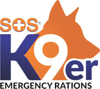 SOS Food Lab Emergency Dog Food Ration (12 Pack, 8 Oz Each) - Pet Food Contains High Protein Chicken for Any Size Dog Breed - Ready to Eat - 5 Year Shelf Life - Formulated for Increased Endurance