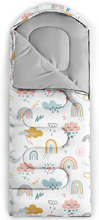 BSNTHO Camping Sleeping Bags,3 Season Warm & Cool Weather,Lightweight,Waterproof Sleeping Bags for Adults & Kids,Traveling,and Outdoors,Camping Gear Equipment