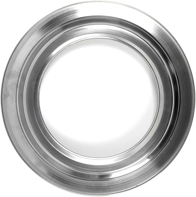 Korean Style Stovetop,Stainless Steel Non-Stick Roasting Round Barbecue Grill Pan for Indoor Outdoor Camping BBQ, Cooking Delicious Roasting Food(30cm x 30cm x 2.8cm)