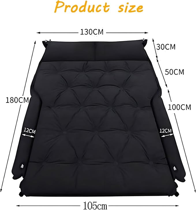 Car Air Mattress for Cadillac IQ 2024,Camping Folding Air Bed Cushion,Inflatable Thickened Car Air Bed,Portable Sleeping Pad for Camping,C