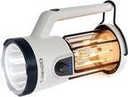 Rechargeable Flashlight Lantern 2-in-1 LED Handheld Flashlight with Lantern and Spotlight Modes - Perfect for Power Outages, Camping, Hiking, Emergency, and Home Use