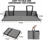 Car Rear Seat Mattress Extension Plate, Portable Mattress for Sleeping, Foldable Back Seat Extender, Increase Travel Trunk Space and Car Bed Camping Space for SUV/Model Y/3