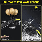 Rechargeable Headlamp 5PCS, 230° Wide Beam Head Lamp, Motion Sensor LED Headlamp Flashlight, 5Mode Headlamps for Adults, Bright Head Lights for Forehead, Hard Hat Headlight