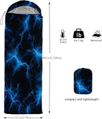 QOOMO Camping Sleeping Bags,3 Season Warm & Cool Weather,Lightweight,Waterproof Sleeping Bags for Adults & Kids,Traveling,and Outdoors,Camping Gear Equipment
