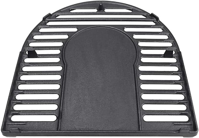 Uniflasy Cast Iron Grill Cooking Grates for Coleman Roadtrip Swaptop Grills LX LXE LXX, 2 Pack