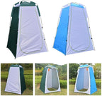 Camping Tent,Shower Tent, Portable Shower Tent, Beach Shower Toilet Changing Tent Sun Rain Shelter Tent for Outdoor Camping, Beach, Photography(Blue)