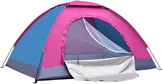 Camping Tent Ultralight Dome with Shelters Carry Bag Waterproof Double-Door Design for Backpacking Hiking and Outings
