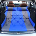 Portable Inflatable Car Mattress,Inflatable Camping Air Mattress for Universal SUV,Folding Air Bed Cushion Car Mattress Camping Mattress for Car Sleeping Bed Travel(Color:Blue)