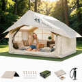 Inflatable Tents for Camping, Large Inflatable Camping Tent with Hand Pump, Easy Setup Tents for 2/4/6/8/10/12 People, Portable Glamping Tent