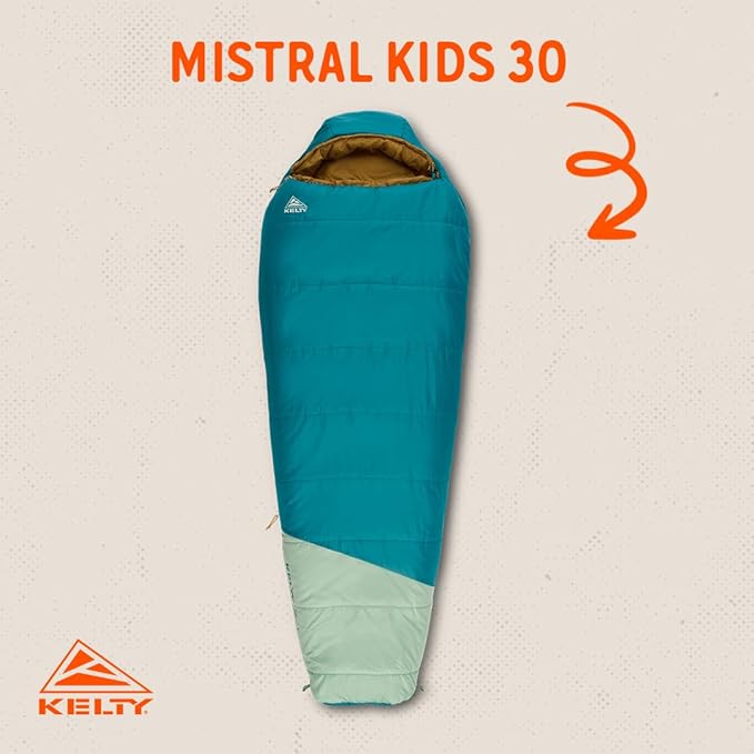 Kelty | Mistral Kids 30° Degree Deep Lake - Warm Weather Comfort