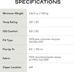 NEMO Equipment Forte Endless Promise Synthetic Sleeping Bag