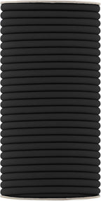 Mandala Crafts 5/16 Inch 8mm Black Elastic Bungee Cords - 22 Yards Heavy-Duty Stretchy Shock Cord Rope for Kayak String, Tent Pole Cording Replacement, Outdoor, and DIY Projects