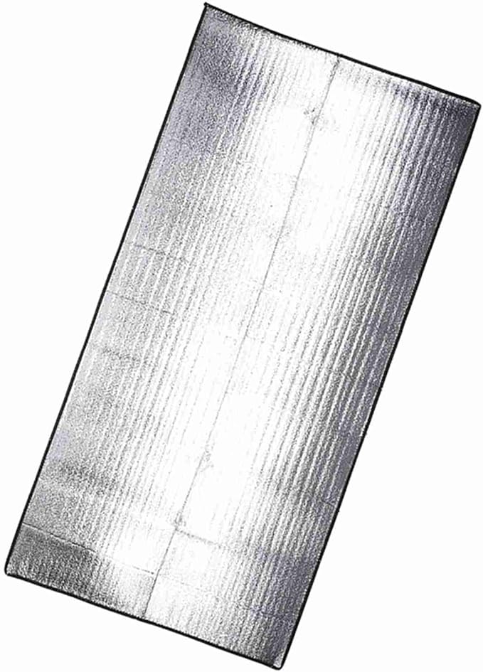 3 Types Camping Mat Foil Blanket, Outdoor Camping Tent Mat Sleeping Mattress Moistureproof Aluminum Foil Pad for Foam Insulating Sleeping Tent Pad