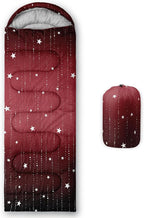 QOOMO Camping Sleeping Bags,3 Season Warm & Cool Weather,Lightweight,Waterproof Sleeping Bags for Adults & Kids,Traveling,and Outdoors,Camping Gear Equipment