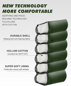 Single Sleeping Bag for Adults Kids 3-Season, Lightweight Waterproof Ripstop, Dual Zipper Bottom Vent, Compression Sack, Portable Camping Hiking Backpacking Gear