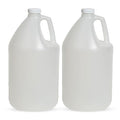 FastRack 2-Pack 1 Gallon Water Bottle Plastic Jug Container with Lid | White Food Grade Gallon Water Jug, BPA-Free, Leak-Proof Pitcher With Lid Fermentation, Brewing, Storage & More