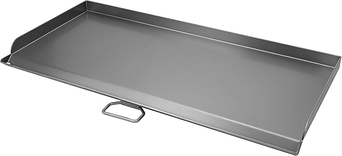 Hisencn Cast Iron Flat Top Griddle for Camp Chef 3 Burner Stove, 16"x37" Heavy Duty Fry Griddle Replacement for GB90D TB90 Series, Outdoor Cooking Griddle