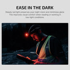 OLIGHT Perun 3 Rechargeable Headlamp Flashlight, 3000 Lumens LED Headlight with Red Light, Waterproof Head Lamp with Headband for Outdoor Camping, Hiking, Working(Black)