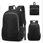 Mens Hiking Backpack - 250g Day Packs Backpacks, Large Foldable Travel Bag, Outdoor Gear Backpack, Lightweight Hiking Bag, Multi Compartment Adventure Pack For Camping Backpacking Walking Traveling