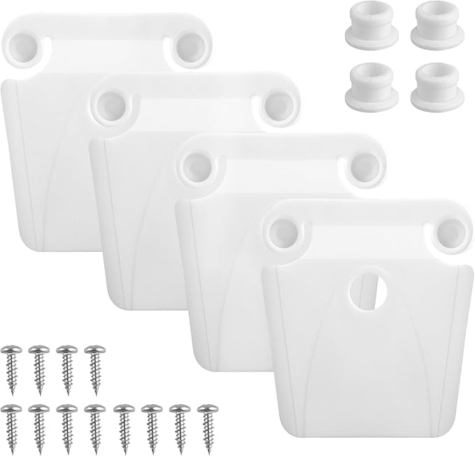 Cooler Latch Posts and Screws, High Strength Cooler Latch Replacement Parts - Latch Posts with Screws to Restore Ice Chest Seals and Enable Normal Cooler Operation.