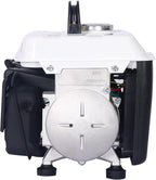 Zateety Portable Generator, 71CC 2.2 HP 2-Stroke, 900W Peak Power, Outdoor Power Station Low Noise, Gas & Oil Mix Powered Generator, Recoil Generators for Home Use, Camping Battery Backup, White