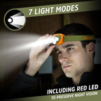 Energizer LED Headlamp PRO (2-Pack), IPX4 Water Resistant Headlamps, High-Performance Head Light for Outdoors, Camping, Running, Storm, Survival LED Light for Emergencies (Batteries Included)