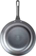 GSI Outdoors Guidecast 12” Frying Pan | Lightweight Cast Iron Frying Pan for Camping, Cabin and Home Kitchen