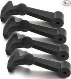 Poweka Cooler Latches Replacement for Yeti, RTIC, Lid Latch Parts(2 Pack) Compatible with Yeti Coolers T-Latches Made of Premium Hard Durable Rubber