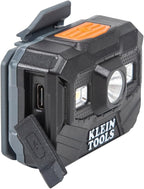 Klein Tools 56062 Rechargeable LED Headlamp / Worklight for Klein Hardhats, 300 Lumens, All-Day Runtime, 3 Modes, for Work and Outdoors