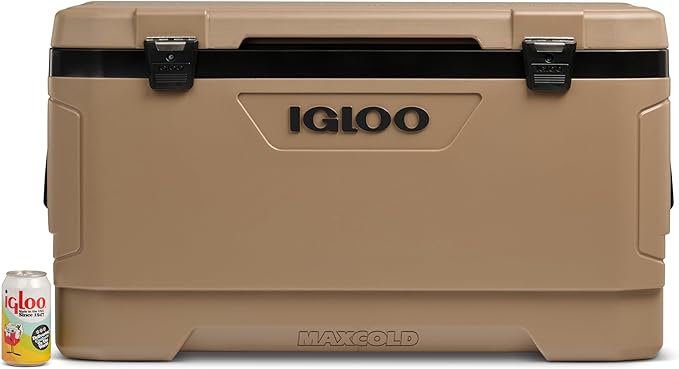 Igloo Maxcold Latitude Cooler | Insulated Hard Shell Ice Chest