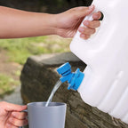 5 Gallon/18.5L Water Container with Spigot, Portable BPA Free Water Jug, Multifunction Water Tank for Camping Outdoor Hiking Picnic Supplies, Emergency Stroage