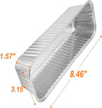 MixRBBQ 20-Pack Grease Liners Heavy-Duty Disposable Aluminum Foil Drip Pans for Camp Chef Portable Grill