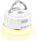 Rechargeable LED Camping Lantern 1000LM, 300H Runtime, 6400mAh, IPX5 Waterproof Tent Light for Camping, Hiking, Power Outages, Home, Emergency Use - Standard Edition,White