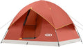 unp 6 Person 4 Season Dome Tent, Easy to Set Up for Camping & Hiking, Lightweight & Portable, Green