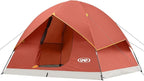 unp 6 Person 4 Season Dome Tent, Easy to Set Up for Camping & Hiking, Lightweight & Portable, Green