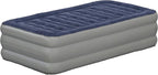EMMA + OLIVER 18 Inch Twin Size Raised Inflatable Air Mattress with Internal Electric Pump