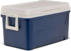 48-Quart Hardside Refrigerator Freezer, Premium Outdoor Cooler for Camping, Beaches, and Tailgating - Navy