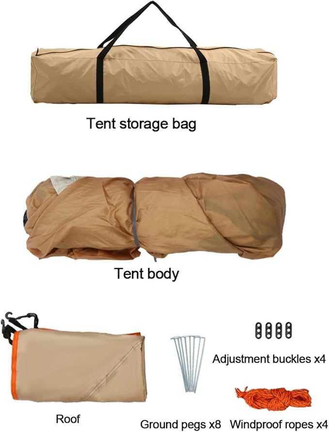 4 Person Camping Tent, Instant Pop Up Dome Family Camping Tent,for Camping, Backpacking, Hiking, Backyard, Festivals