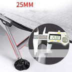 Portable Folding Bed 5-Position Adjustable Backrest Cots for Camping Load 264lbs Folding Camping Bed Reclining Chaise