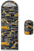 Kids Sleeping Bag for Boys Girls,Western Cowboy Print-Lightweight Warm Portable Outdoor Indoor-Waterproof Cold Weather Resistant Sleeping Bag for Camping Hiking