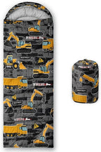 Kids Sleeping Bag for Boys Girls,Western Cowboy Print-Lightweight Warm Portable Outdoor Indoor-Waterproof Cold Weather Resistant Sleeping Bag for Camping Hiking