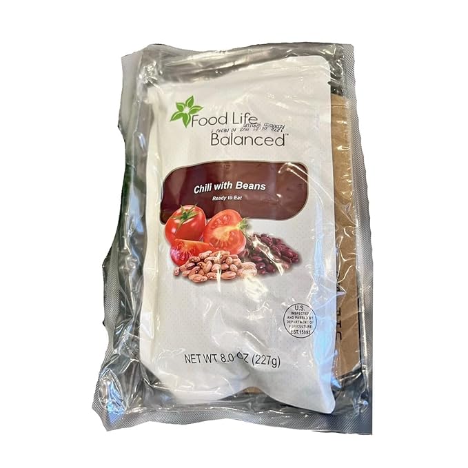 A Pack MREs – eat ready, Long Shelf Life Emergency Food Supply, Military-Grade Quality 2029 Inspection