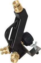 Flame King FK-DTMINI Mini 3-Port Distribution Tree for Camping, Connects 1-lb Appliances to a Standard Propane Tank, Perfect for Lanterns, Stoves, Heaters, and Grills, Black & Gold