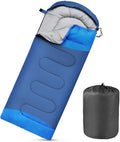 Camping Sleeping Bags for Adults Kids Waterproof Lightweight Sleeping Bag for Cold Weather or Warm Backpacking Hiking Mountaineering Indoor Outdoor Use